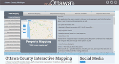 Desktop Screenshot of gis.miottawa.org